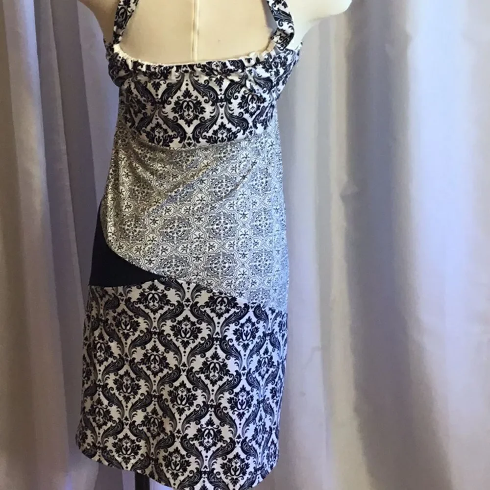 Dress in patchwork design in size medium